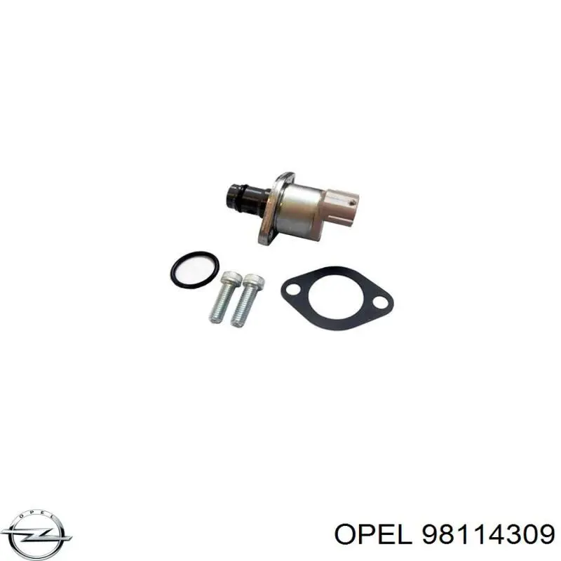 Válvula de regulação de pressão (válvula de redução da Bomba de Combustível de Pressão Alta) Common-Rail-System Opel 98114309 preço, a partir de 172,28 USD