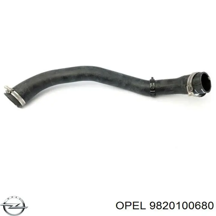 9820100680 Opel Mangueira (cano derivado) de intercooler
