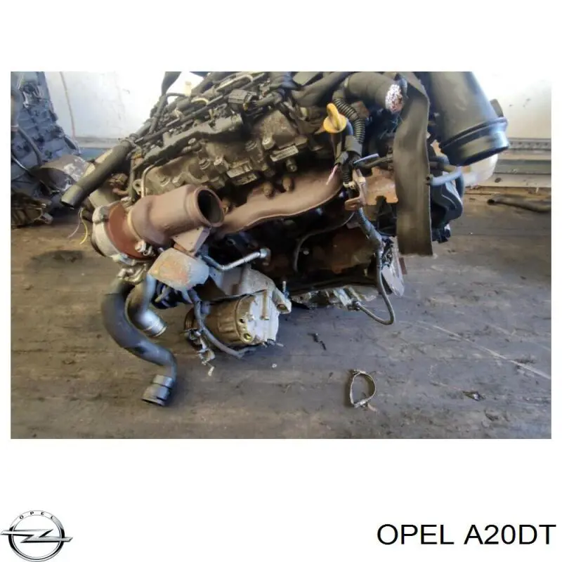 A20DT Opel Motor montado