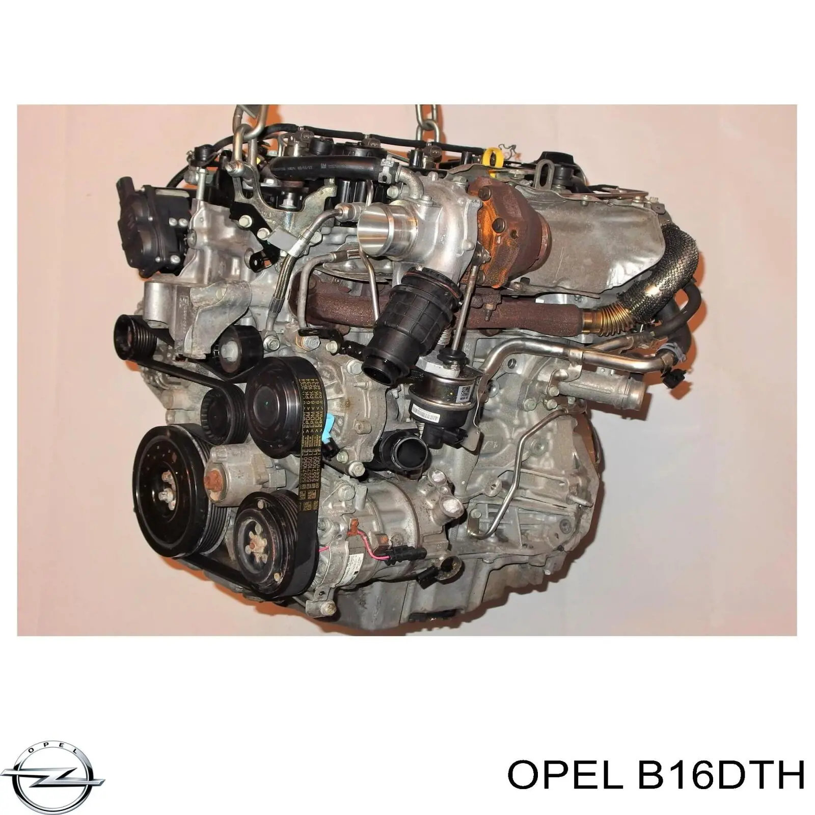 B16DTH Opel Motor montado