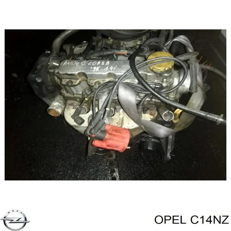 C14NZ Opel Motor montado