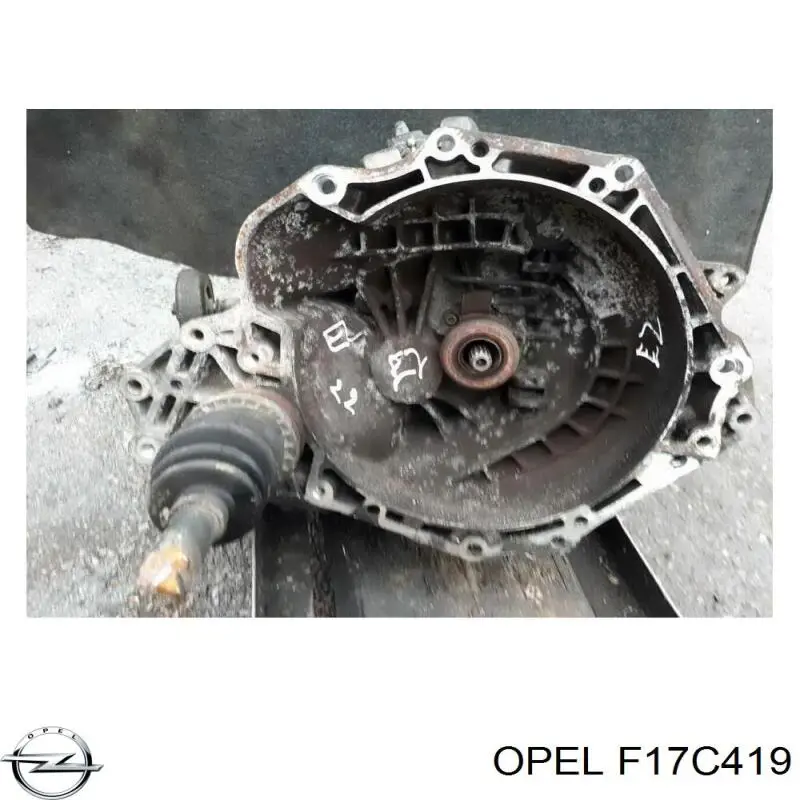 Caixa de Mudança montada (caixa mecânica de velocidades) Opel F17C419 preço, a partir de 260,49 USD