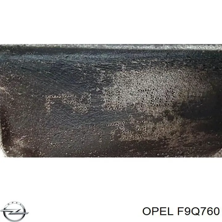 Motor montado F9Q760 Opel