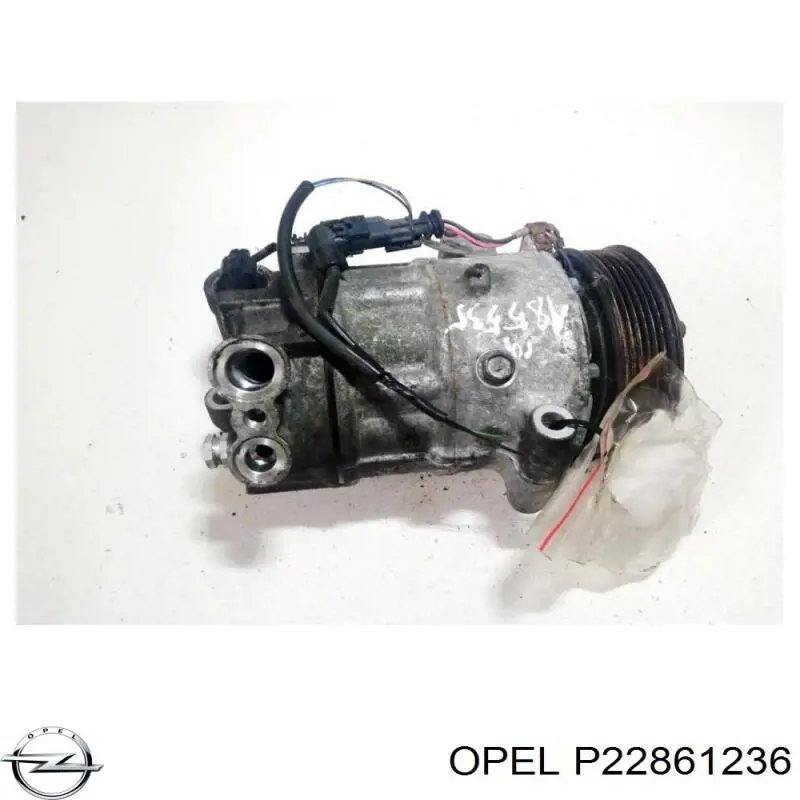 P22861236 Opel Compressor de aparelho de ar condicionado