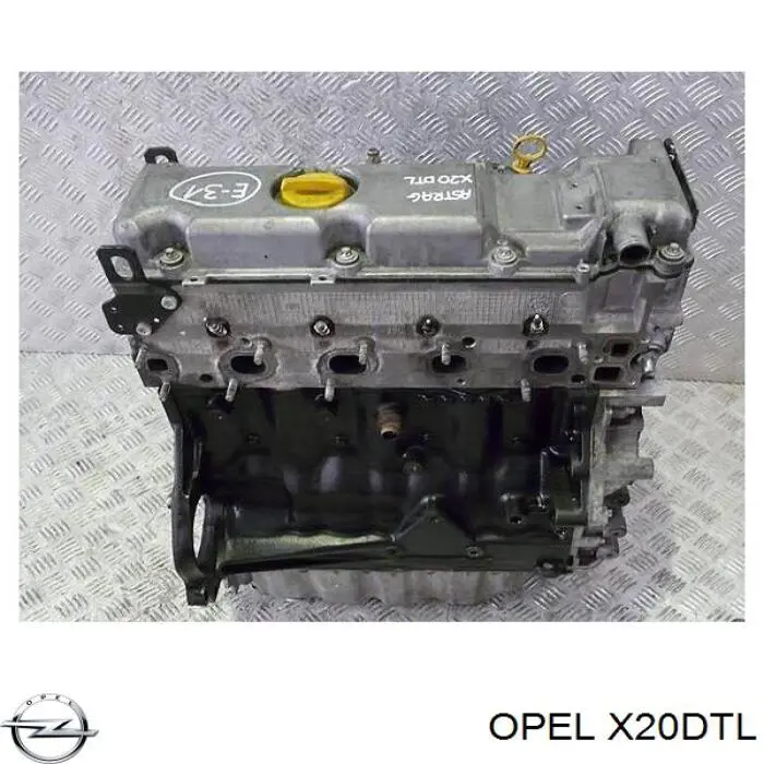 X20DTL Opel Motor montado