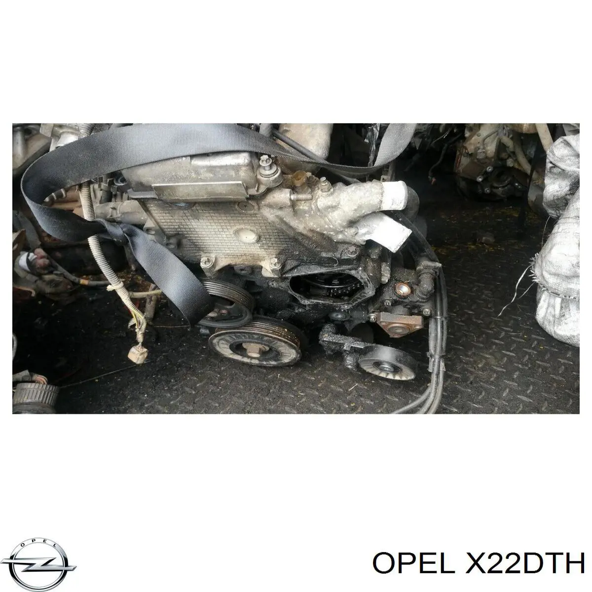X22DTH Opel Motor montado