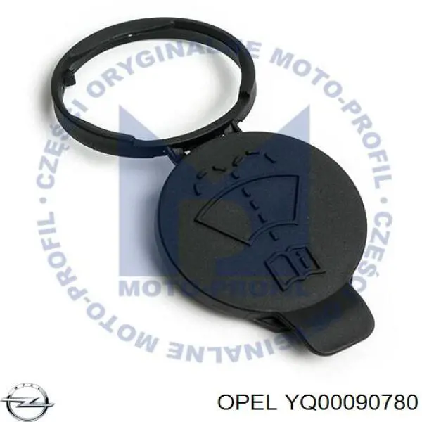 Tampa de tanque de fluido para lavador YQ00090780 Peugeot/Citroen