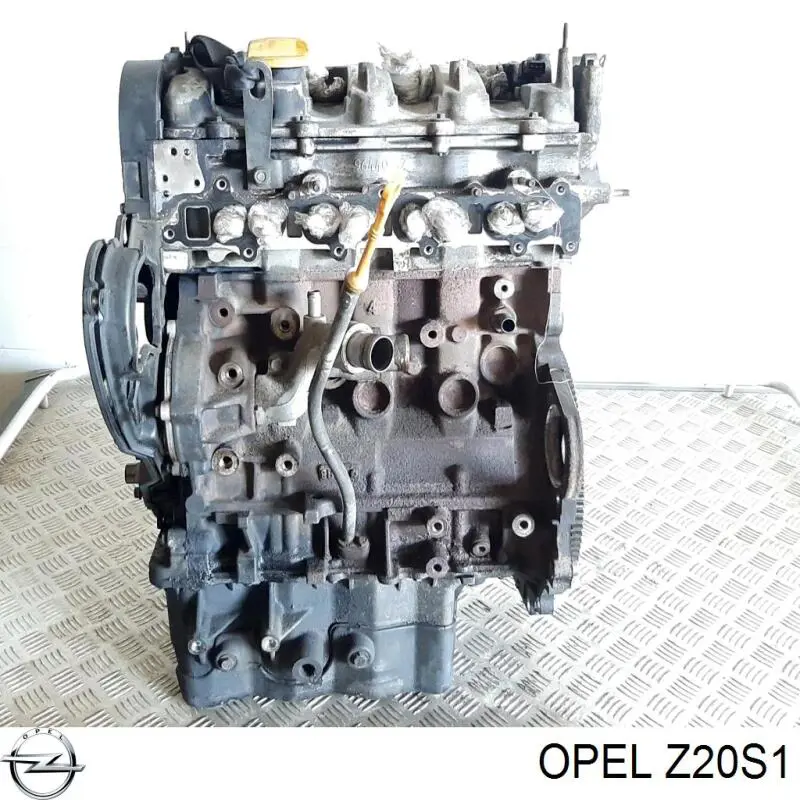 Z20S1 Opel Motor montado