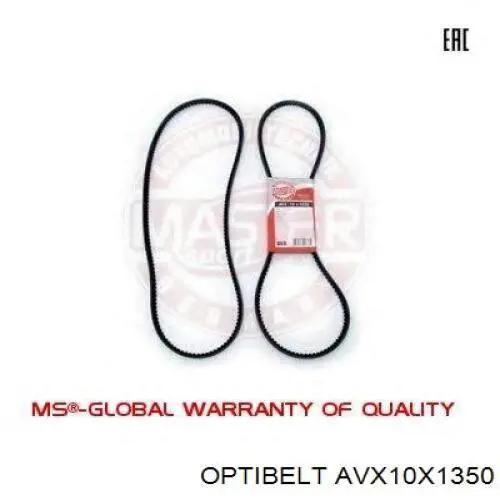 Compre AVX10X1350 Optibelt Correia dos conjuntos de transmissão
