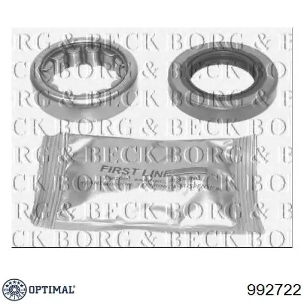 Rolamento do semieixo do eixo traseiro Optimal 992722 preço, a partir de 34,38 USD