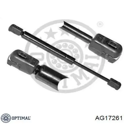 Amortecedor de tampa de porta-malas (de 3ª/5ª porta traseira) Optimal AG17261 preço, a partir de 17,68 USD