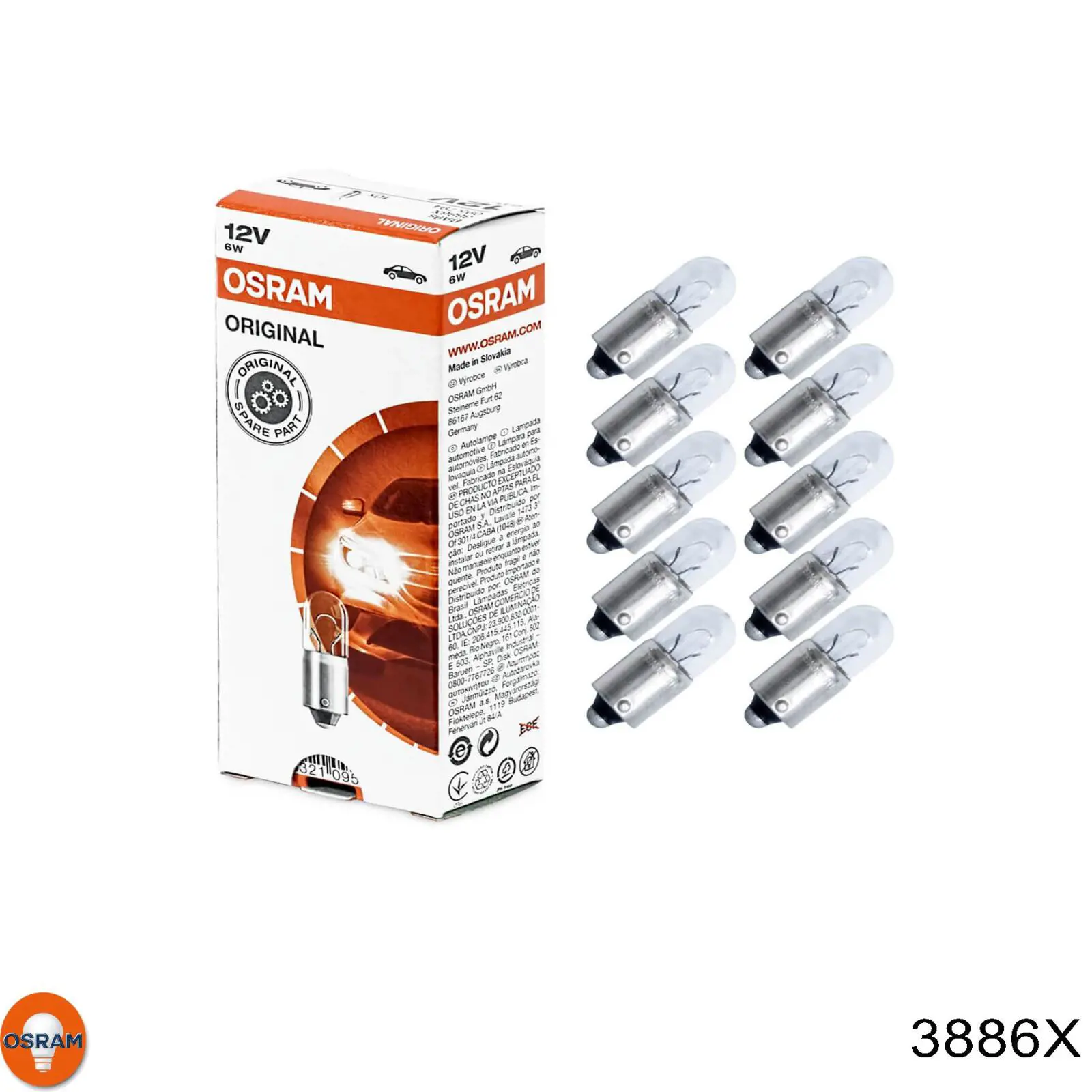 Compre 3886X Osram Lâmpada