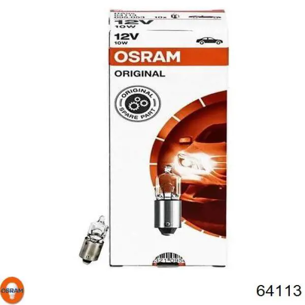 Compre 64113 Osram Lâmpada de quebra-luz de iluminação de salão/de cabina