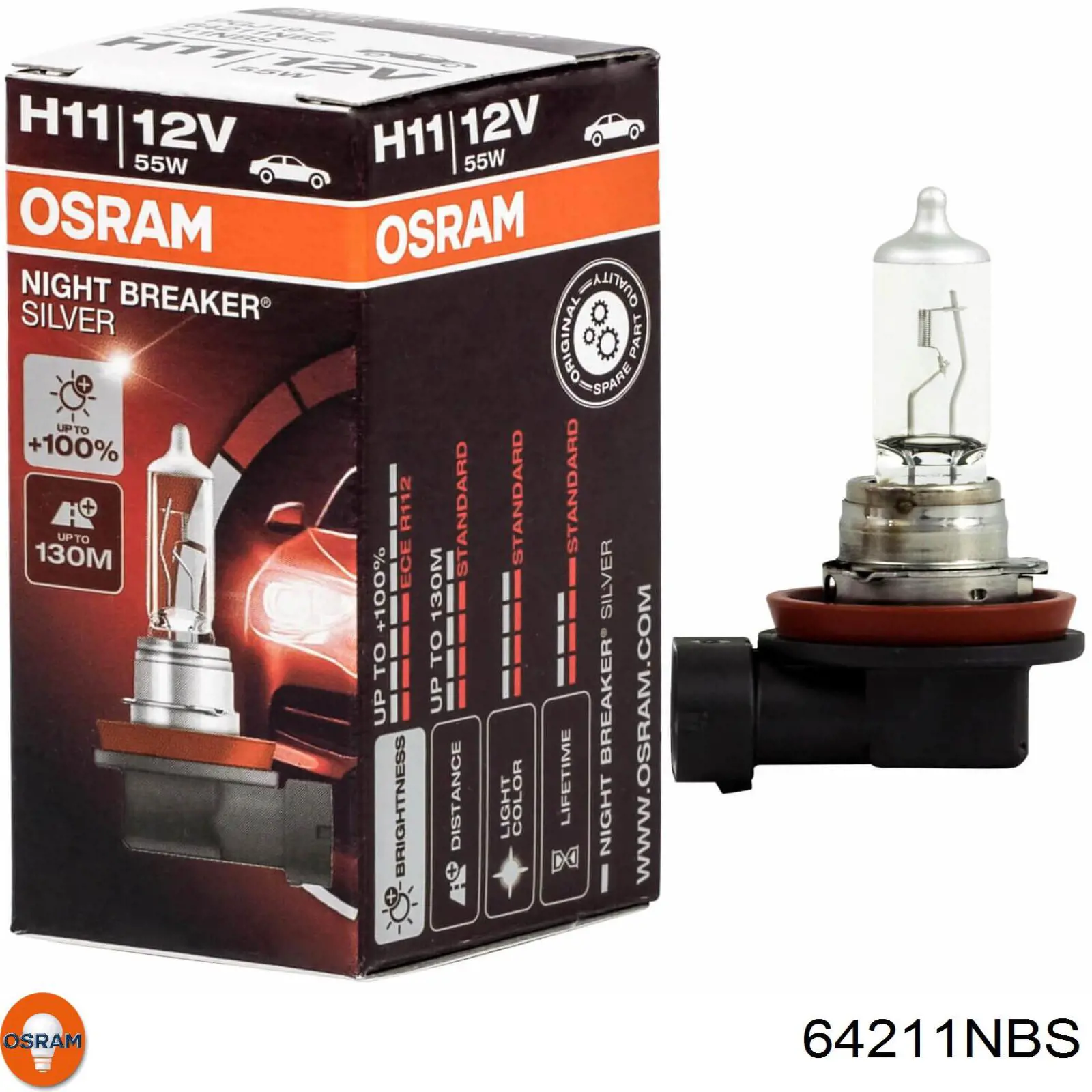 Lâmpada Osram 64211NBS preço, a partir de 11,28 USD