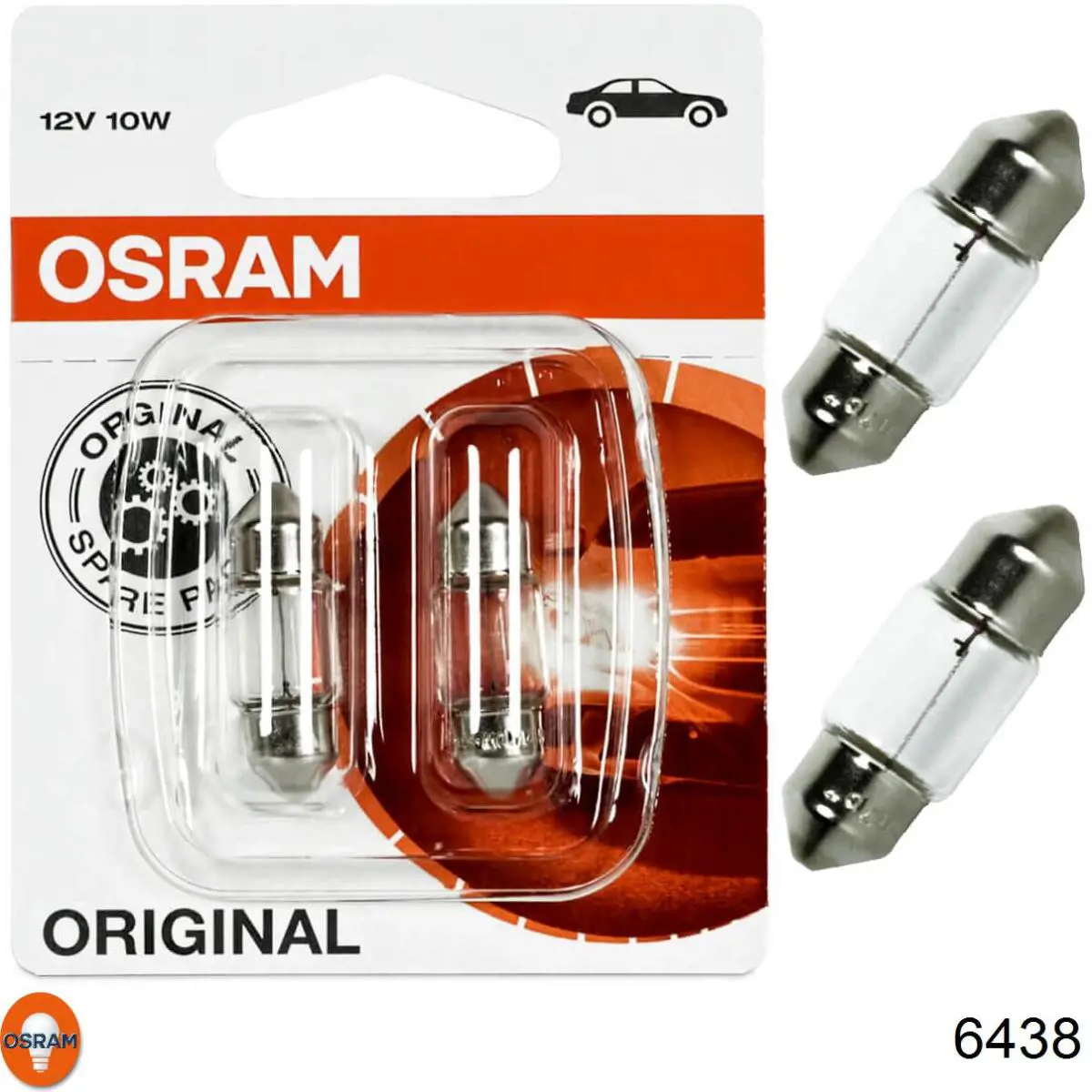 Compre 6438 Osram Lâmpada de quebra-luz de iluminação de salão/de cabina