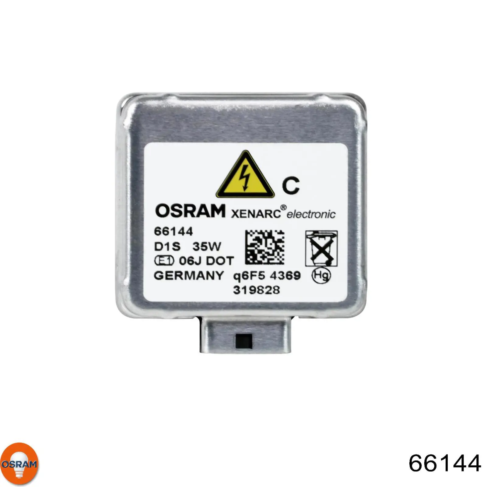 Lâmpada de xénon 66144 Osram