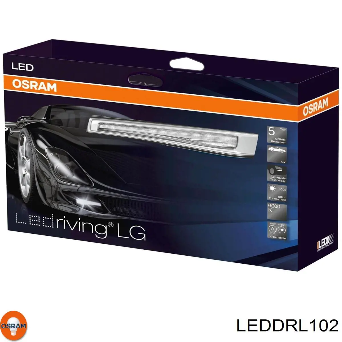 LEDDRL102 Osram Luzes máximas