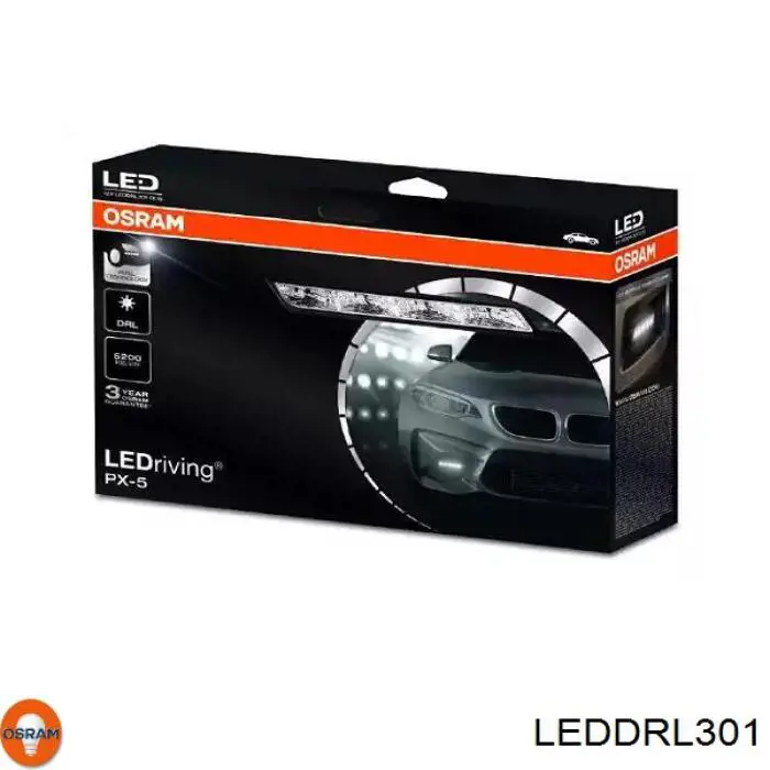 Luz (TUNING), kit de 2 un. Osram LEDDRL301 preço, a partir de 198,51 USD