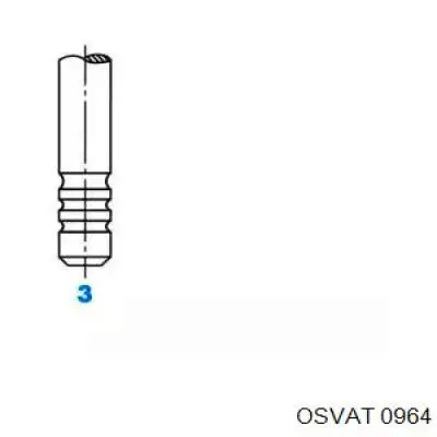 077109611D VAG Válvula de escape