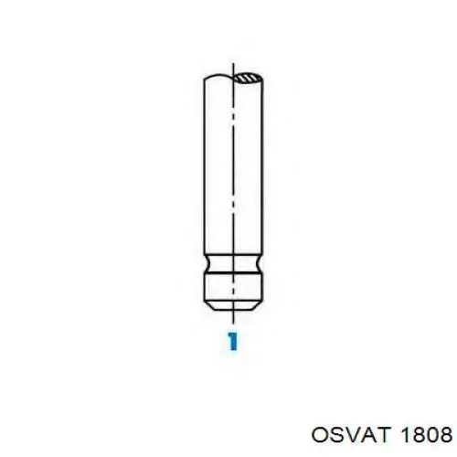 1808 Osvat Válvula de escape