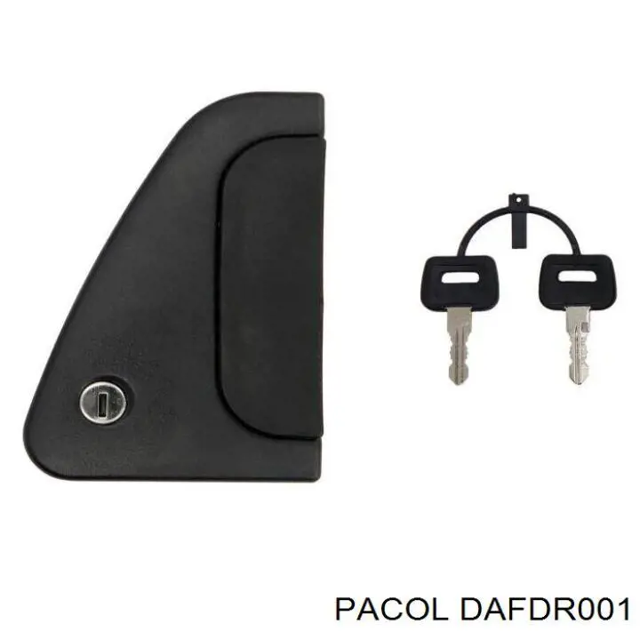 Compre 1617040 DAF Maçaneta dianteira esquerda externa da porta