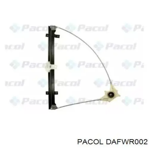 DAFWR002 Pacol Mecanismo de acionamento de vidro da porta dianteira direita