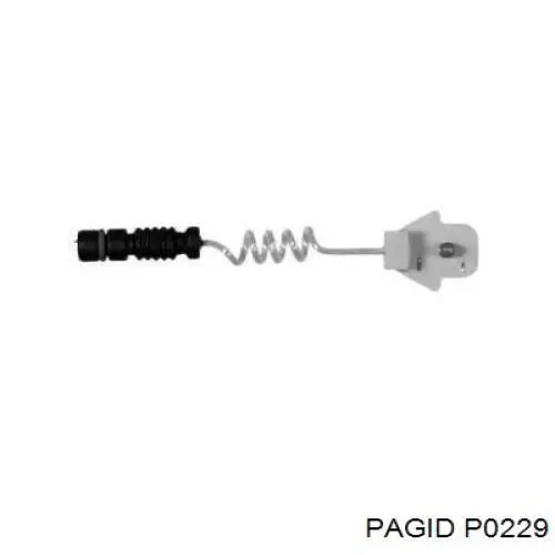 Compre P0229 HELLA-PAGID Sensor dianteiro de desgaste das sapatas do freio