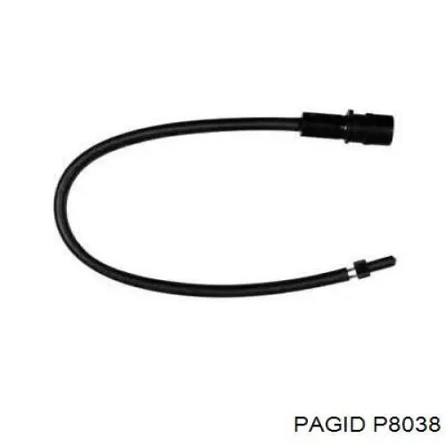 Sensor dianteiro de desgaste das sapatas do freio HELLA-PAGID P8038 preço, a partir de 23,01 USD