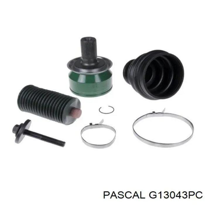 Junta homocinética externa dianteira Pascal G13043PC preço, a partir de 36,37 USD