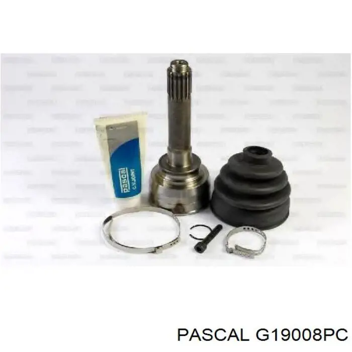 Junta homocinética externa dianteira Pascal G19008PC preço, a partir de 55,46 USD
