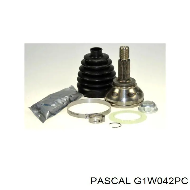 Junta homocinética externa dianteira G1W042PC Pascal