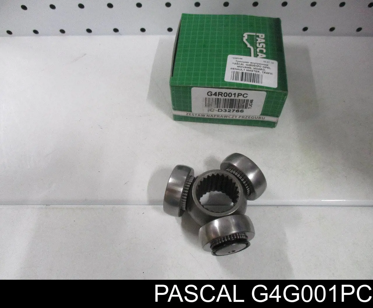 G4G001PC Pascal Junta homocinética interna, tripé