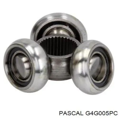 G4G005PC Pascal Junta homocinética interna, tripé