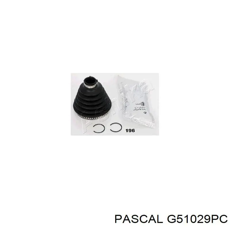 Compre G51029PC Pascal Bota de proteção externa de junta homocinética do semieixo dianteiro