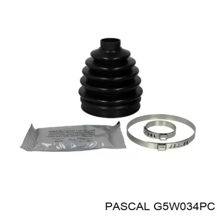 Bota de proteção externa de junta homocinética do semieixo dianteiro Pascal G5W034PC preço, a partir de 15,65 USD