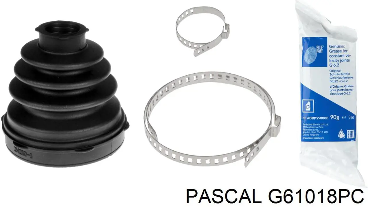 Bota de proteção interna de junta homocinética do semieixo dianteiro Pascal G61018PC preço, a partir de 14,41 USD