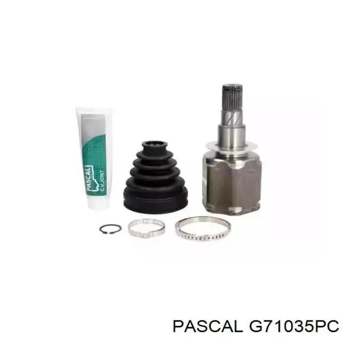 Junta homocinética interna dianteira Pascal G71035PC preço, a partir de 74,83 USD