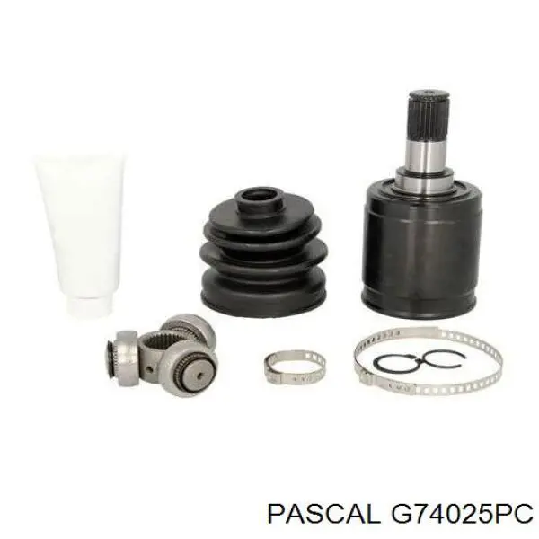 G74025PC Pascal Junta homocinética interna dianteira esquerda