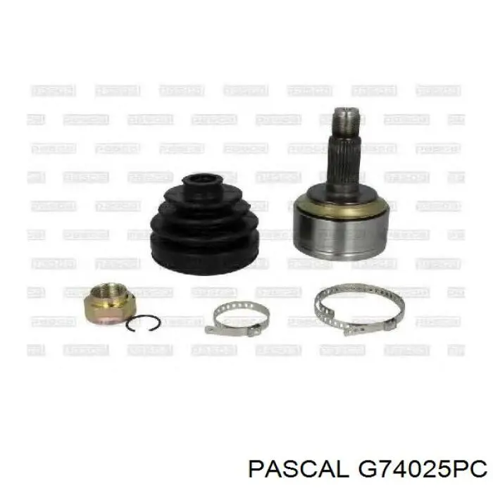 Junta homocinética interna dianteira esquerda Pascal G74025PC preço, a partir de 54,42 USD