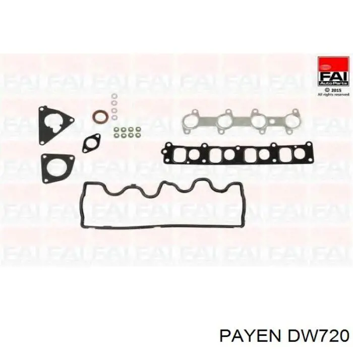 Kit superior de vedantes de motor Payen DW720 preço, a partir de 26,66 USD