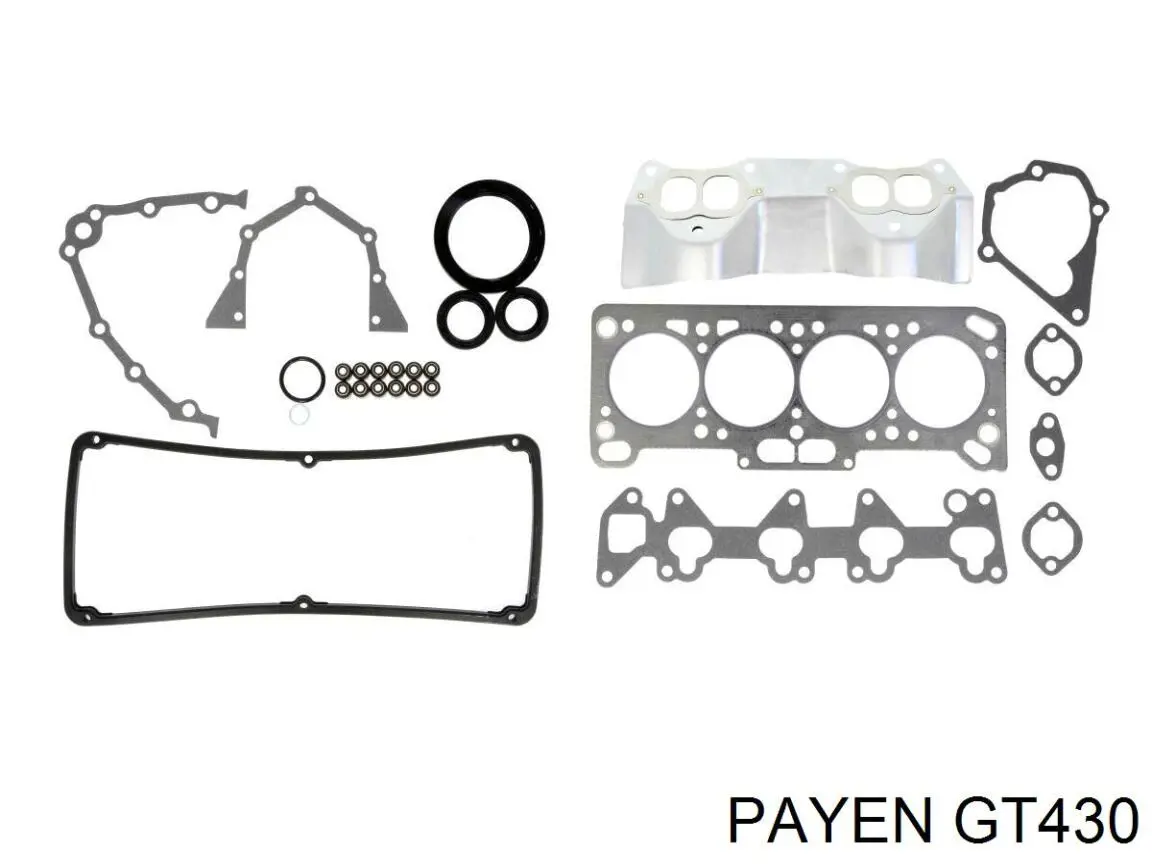 GT430 Payen Kit de vedantes de motor completo