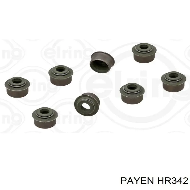 HR342 Payen Vedação de válvula (coletor de óleo), admissão/escape, kit para um motor