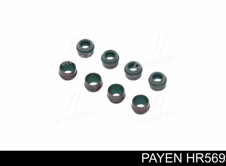 HR569 Payen Vedação de válvula (coletor de óleo), admissão/escape, kit para um motor
