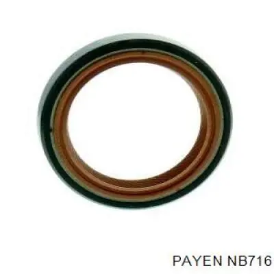 Vedação dianteira de cambota de motor NB716 Payen