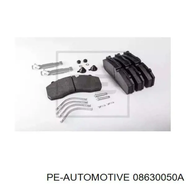 Sapatas do freio dianteiras de disco PE Automotive 08630050A preço, a partir de 33,64 USD