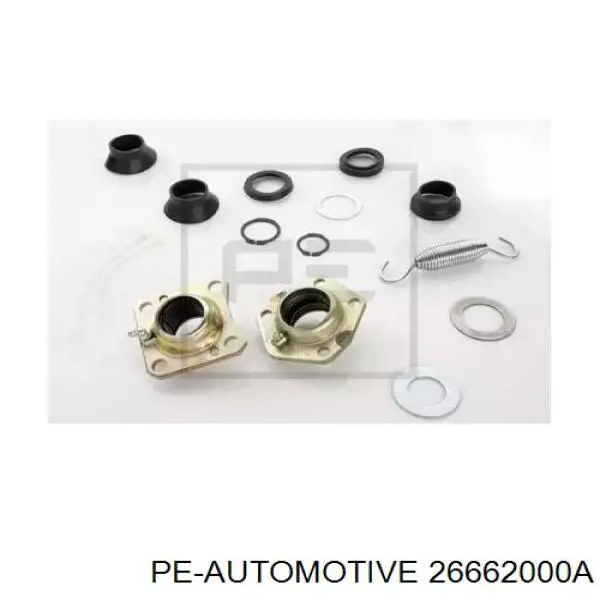 Mecanismo de aproximação (de auto-aproximação) das sapatas de tambor (kit de reparação levadiça) PE Automotive 26662000A preço, a partir de 23,26 USD