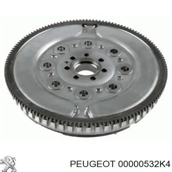00000532K4 Peugeot/Citroen Volante de motor