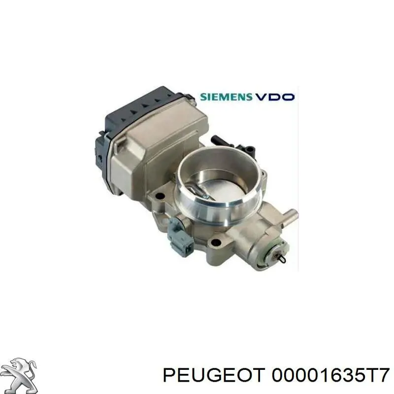 9652682680 Peugeot/Citroen Válvula de borboleta montada