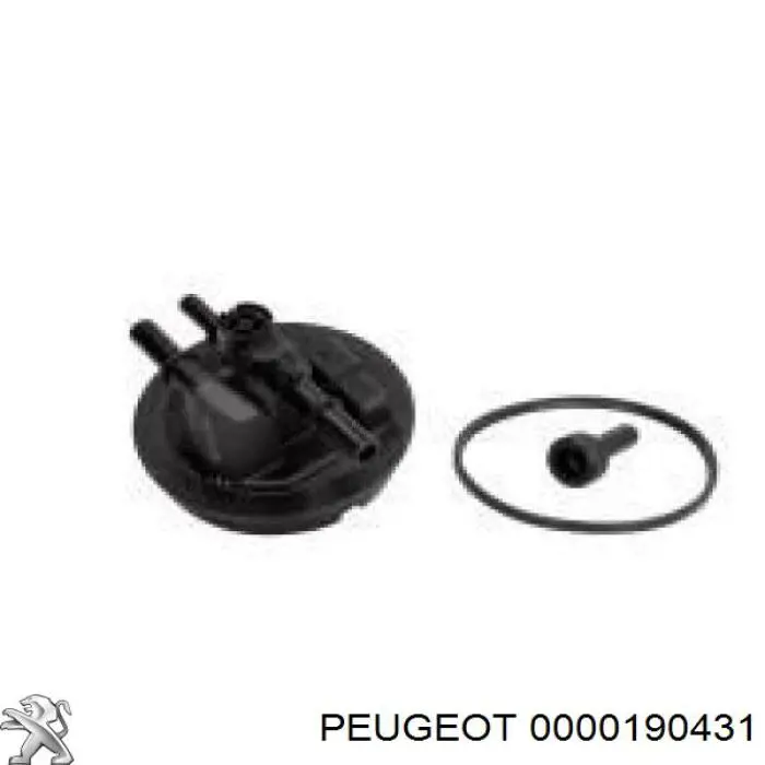 0000190431 Peugeot/Citroen Tampa de casco de filtro de combustível