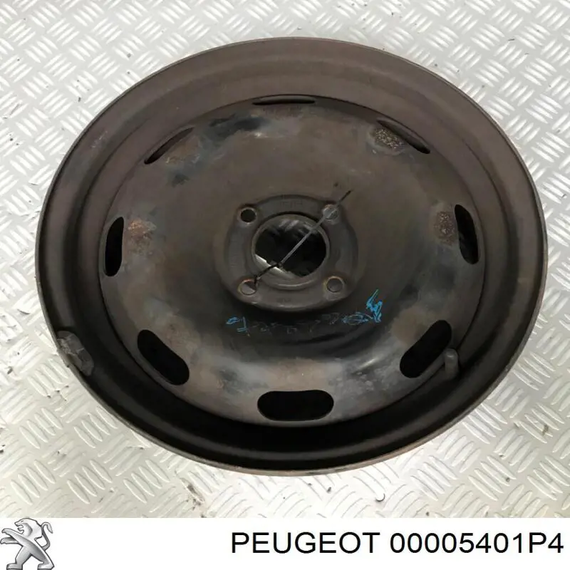 00005401P4 Peugeot/Citroen Discos de roda de aço (estampados)